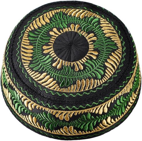 Kids Boys Muslim Prayer Kufi Hat Islamic Prayer Cap Embroidered Prayer Headwear Cap Praying Skull Cap Topi Ramadan Eid Hat in Saudi Arabia