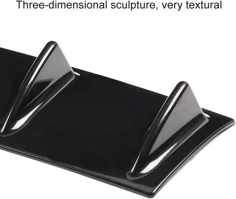Shark Fin Diffuser,Universal Car Rear Bumper Chassis Shark Fin Spoiler Wing Lip Diffuser(S) in Saudi Arabia