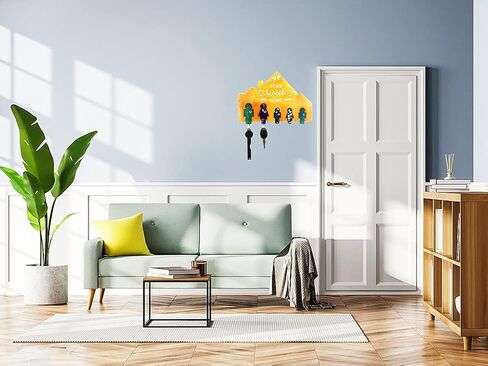 قوالب راتنج حامل المفاتيح، لوحة تنظيم سلسلة المفاتيح، قوالب سيليكون لراتنجات الإيبوكسي للتعليق على الحائط، قالب راتنج الصب لتزيين مدخل الأسرة، تخزين المفاتيح للجدار، الباب، ديكور المنزل المكتبي in Kuwait