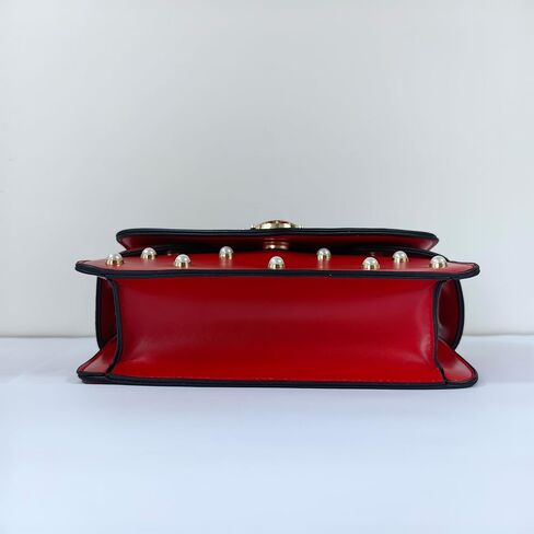 Designer Bee Purse Fashion Crossbody Bags with Pearl for Women Pu Leather Shoulder Clutch Handbags in Saudi Arabia
