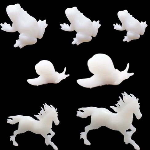 Woohome 14 PCS 3D Jewelry Making Supplies Resin Mould Filler, Mini Swan Mushroom Resin Casting Moulds Fillers, 3D Resin Filler Art Craft Supplies Epoxy Moulds for Art Resin Crafts DIY in Saudi Arabia