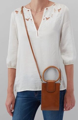 HOBO Sheila Leather Phone Crossbody in Saudi Arabia