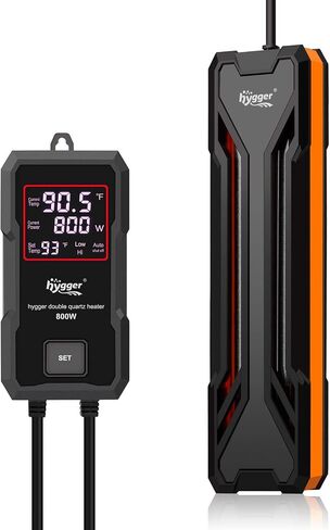 hygger Aquarium Heater 300W/500W/800W/1000W, Submersible Fish Tank Heater in Kuwait