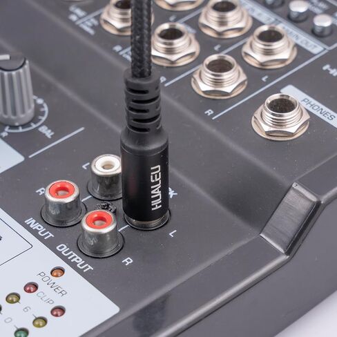 10FT RCA ذكر إلى أنثى كابل تمديد الصوت والفيديو، مطلية بالذهب سبائك الألومنيوم قذيفة الثقيلة RCA ذكر إلى أنثى كابل، لمكبرات الصوت، خلاطات، وأجهزة التلفزيون-2Pack in Kuwait