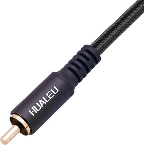 10FT RCA ذكر إلى أنثى كابل تمديد الصوت والفيديو، مطلية بالذهب سبائك الألومنيوم قذيفة الثقيلة RCA ذكر إلى أنثى كابل، لمكبرات الصوت، خلاطات، وأجهزة التلفزيون-2Pack in Saudi Arabia
