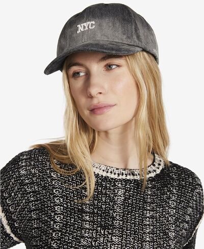 STEVE MADDEN Women's Overdye City Cap, Black in Saudi Arabia