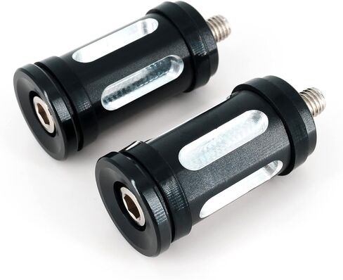 Americruise Motorcycle Edge Cut Shifter Peg Compatiable with Harley Dyna Touring Softail Sportster Street Models (Black) in Kuwait