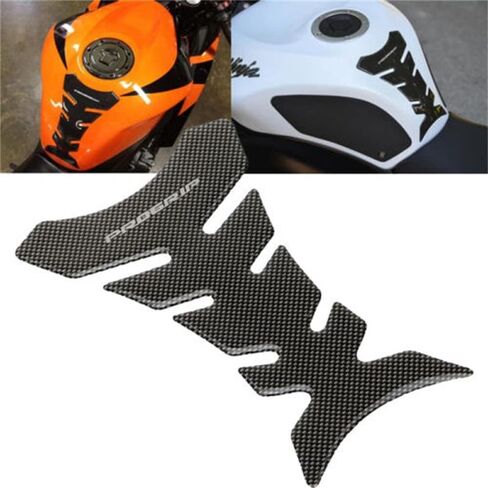 Carbon Fiber Fuel Gas Oil Cap Tank Pad Tankpad Protector Sticker for Ninja ZX6R ZX10R Z1000 Z1000SX Z800 Z750 Z650 ER6N in Saudi Arabia