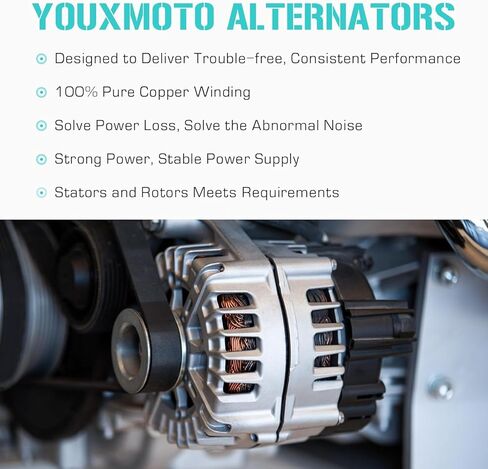 Alternator 5.7 5.7L Fit for Ram 1500 2500 3500 Pickup Truck 2011 2012 2013, ‎421000-0722, 421000-0730, 56028697AL in Saudi Arabia