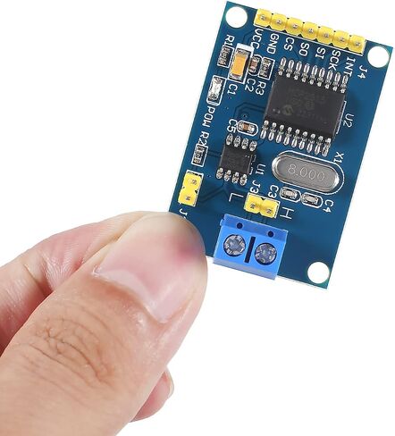 2pcs MCP2515 CAN Bus Module TJA1050 Receiver SPI Module DC 5V Power Supply Converter in Saudi Arabia