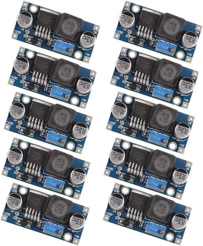 AITRIP 10 Pack Boost Converter Module XL6009 XL6009E1 DC إلى DC 3.0-30 فولت إلى 5-35 فولت جهد الإخراج قابل للتعديل لوحة دوائر كهربائية أكبر من LM2577 in Saudi Arabia