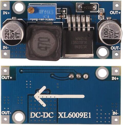 AITRIP 10 Pack Boost Converter Module XL6009 XL6009E1 DC إلى DC 3.0-30 فولت إلى 5-35 فولت جهد الإخراج قابل للتعديل لوحة دوائر كهربائية أكبر من LM2577 in Saudi Arabia