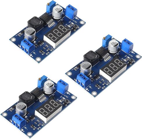 AITRIP 10 Pack Boost Converter Module XL6009 XL6009E1 DC إلى DC 3.0-30 فولت إلى 5-35 فولت جهد الإخراج قابل للتعديل لوحة دوائر كهربائية أكبر من LM2577 in Saudi Arabia