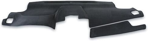 أغطية لوحة القيادة Coverking Custom Fit لموديلات Honda Ridgeline المختارة - سجادة بولي (أسود) in Kuwait