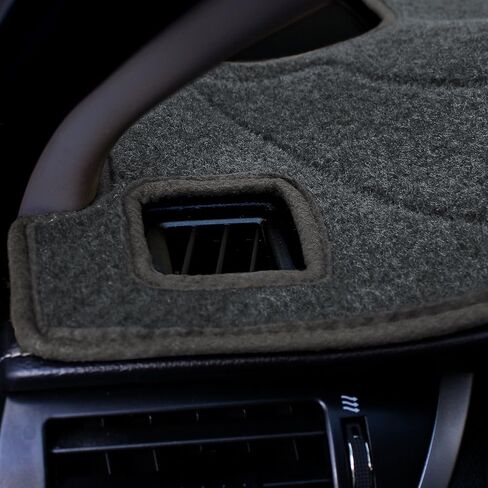 أغطية لوحة القيادة Coverking Custom Fit لموديلات Honda Ridgeline المختارة - سجادة بولي (أسود) in Kuwait