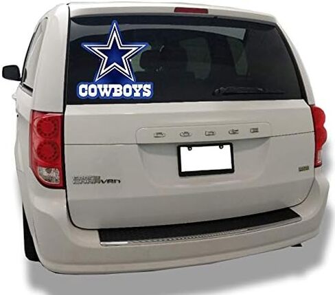 ملصق فينيل رعاة البقر بألوان الفريق (أي مقاسات) ملصقات نجمة دالاس ملصق فينيل لمصد السيارة، الخوذة، الكمبيوتر المحمول، البهلوانات (9 بوصة) in Kuwait