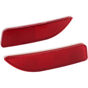 EVGATSAUTO Bumper Reflector Light, 2x Rear Bumper Lamp Reflector Light 8191002130 Rear Left and Right For Corolla 2011 2012 2013