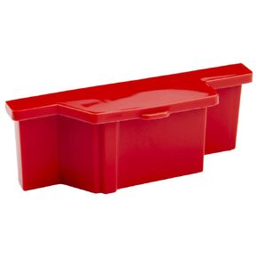 Caplugs 2403800R30E1 Evergreen 240-3800-R30 Slide-Sette Savers. Polypropylene, Bulk, Milliliters, Degree C, Polypropylene,, Red (Pack of 100)
