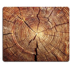 Gaming Mouse Pad Custom Design, Wood Grain Pattern Non-slip Thick Rubber Large Mousepad 9.5 X 7.9 Inch (240mmX200mmX3mm) in Kuwait