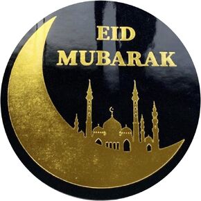 2 inch 60 Pcs Eid Mubarak Stickers for Ramadan Decoration
