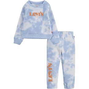 Levi's® Baby Girl's Tie-Dye Knit Set (Toddler) Plein Air 2T (Toddler)