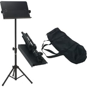 Audio2000'S AST4381 Heavy-Duty Portable Sheet Music Stand for Orchestra