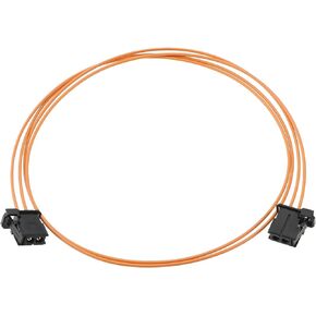 SING F LTD Auto Fiber Optical Optic Loop Cable Male to Male Car Most Fibre Optic Cable Extension Compatible with Mercedes Compatible with BMW, 1M