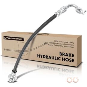 A-Premium Rear Passenger Brake Hydraulic Hose Compatible with Infiniti Models - QX50 2014-2015, EX35 2008-2012, EX37 2013 - Replace# 462101BA6A