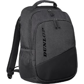 Dunlop Sports Team Backpack Tennis Racket Bag V22, Black/Black