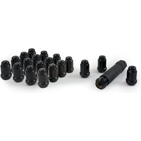 Gorilla Automotive K5CS-12125BGR 5Lug 12-1.25 Spline WIK Pass Blk Gor