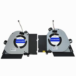 Replacement New CPU+GPU Cooling Fan for ASUS ROG Zephyrus GU502GW GU502GV GU502GV-BI7N10 GU502LW GU502LW-BI7N6 GU502LV GU502DU GU502LWS Series FLGN and FLG9 98M0121 8XM0311 12V 1A Fan