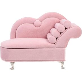 Mini Sofa Miniature Sofa Miniature Armchair Mini Single Sofa Couch Mini House Sofa Ring Holder Showcase lint Sofa Chair miniture Decoration Individual Jewelry Flannel Gift