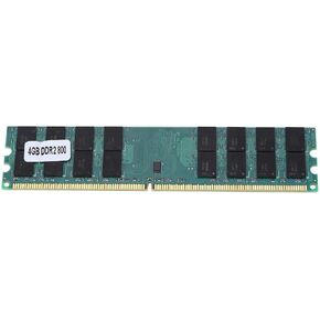 ASHATA 4GB 800MHz DDR2 Memory Module Large Capacity Fast Data Transmission 4GB DDR2 RAM for AMD Desktop PC Computer Laptop