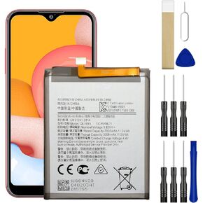 QL1695 Replacement Battery for Galaxy A01 Battery Samsung Galaxy A01 Battery Replacement A015U SM-A015A SM-A015V SM-A015F/DS SM-A015T SM-A015U Battery Free Adhesive Tool