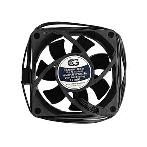 Coolerguys 70x70x25mm 12 VDC 3Pin High Speed Fan CG7025H12B2-3Y