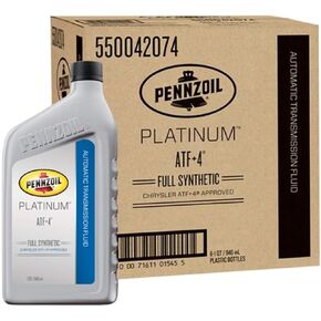 Pennzoil 550042074-6PK Motor Oil Lubricant, 1 Quart, 6 Pack