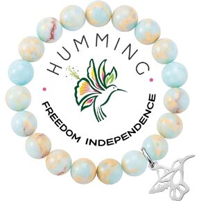 Hummingbird Gifts for Women,Hummingbird Bracelet,Humming Bird Jewelry Gifts,Good Luck Bracelet,Bird Jewelry for Her,Bird Lover Gift