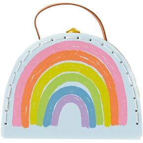 Sarah's Silks Small Rainbow Toy Suitcase