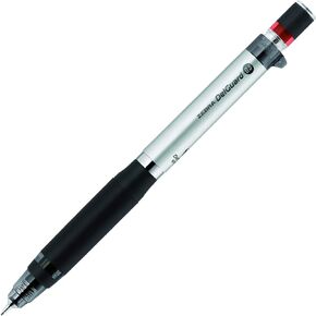 Zebra Mechanical Pencil DelGuard Type ER 0.5mm, Silver (P-MA88-S)
