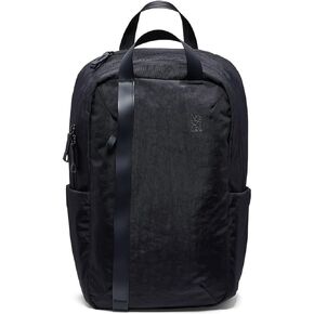 Chrome Industries Highline Backpack, 20L Travel Bag for Men and Women with Plush Knit Shoulder Straps, Recycled Materials and Internal Laptop Sleeve, Black, 20 L
