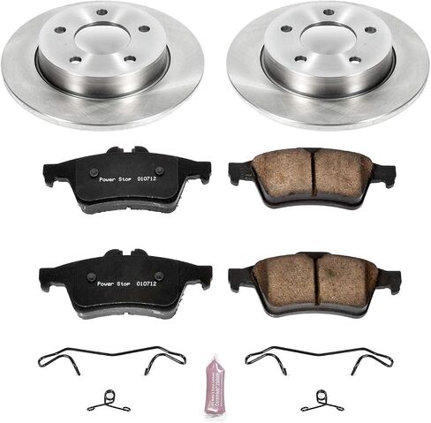 Power Stop KOE123 Autospecialty Rear Replacement Brake Kit-OE Brake Rotors & Ceramic Brake Pads in Saudi Arabia