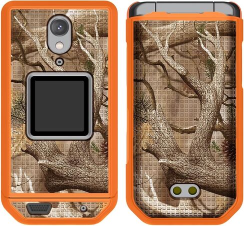 Nakedcellphone Case for CAT S22 Flip Phone, Slim Hard Shell Protector Cover - Black in Saudi Arabia