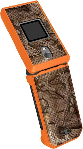 Nakedcellphone Case for CAT S22 Flip Phone, Slim Hard Shell Protector Cover - Black in Saudi Arabia