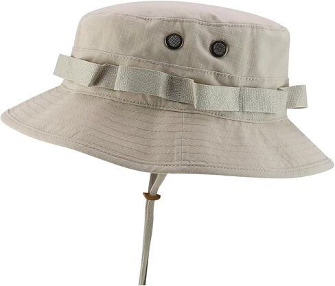 Ripstop Fabric Jungle Combat Boonie Hat Fits Upto 2XL in Kuwait