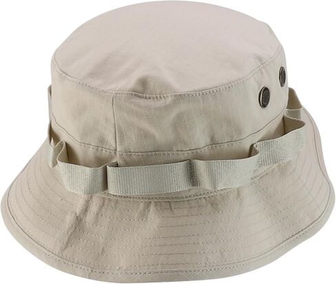 Ripstop Fabric Jungle Combat Boonie Hat Fits Upto 2XL in Kuwait