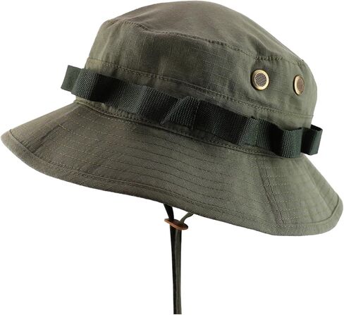 Ripstop Fabric Jungle Combat Boonie Hat Fits Upto 2XL in Saudi Arabia
