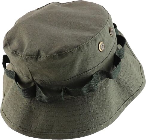 Ripstop Fabric Jungle Combat Boonie Hat Fits Upto 2XL in Saudi Arabia