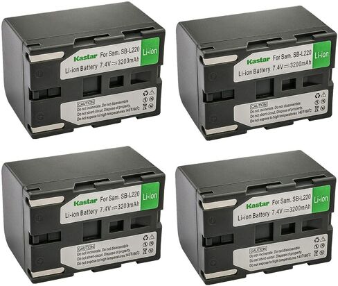 Kastar 2-Pack SB-L220 Battery Replacement for Samsung SB-L110 SB-LS110 (NOT Compatible with SB-L110A), SB-L220 SB-LS220, SB-L70 SB-L70A SB-L70R SB-LS70AB Battery in Kuwait