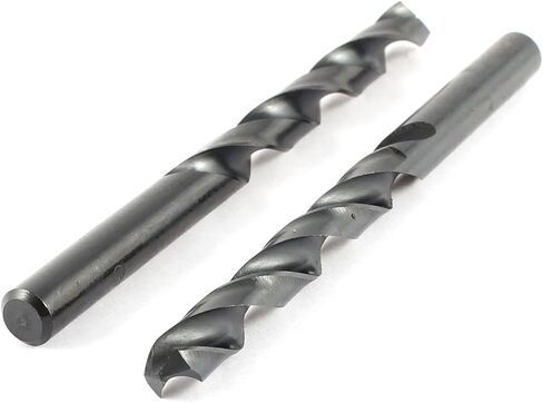 uxcell 2 Pcs 9.1mm Straight Shank Split Point Tip HSS Twist Drill Bit in Saudi Arabia