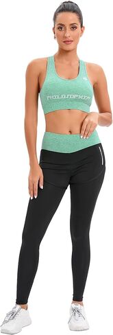 ZETIY Women's 5pcs Sport Suits Fitness Yoga Running Athletic Tracksuits in Saudi Arabia